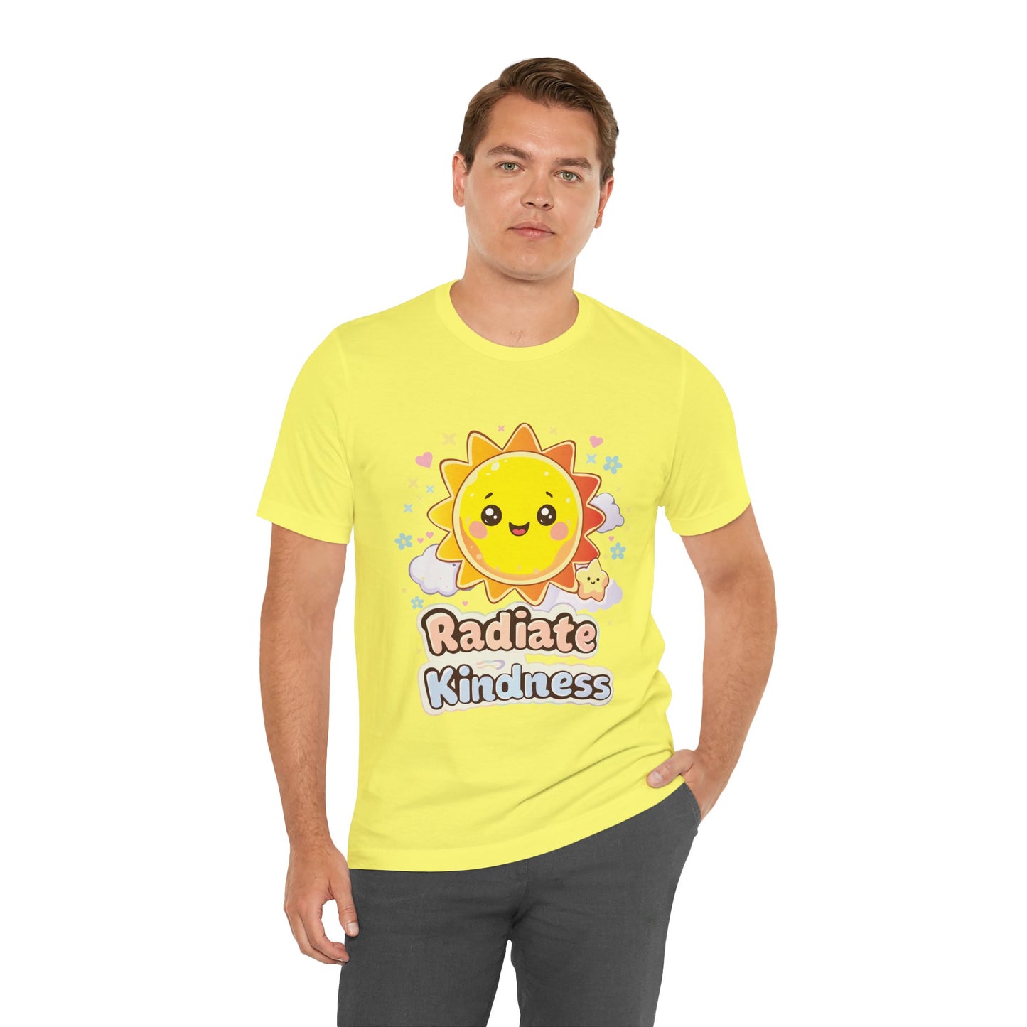 Radiate Kindness T-Shirt — Cute Kawaii Sun Graphic Tee