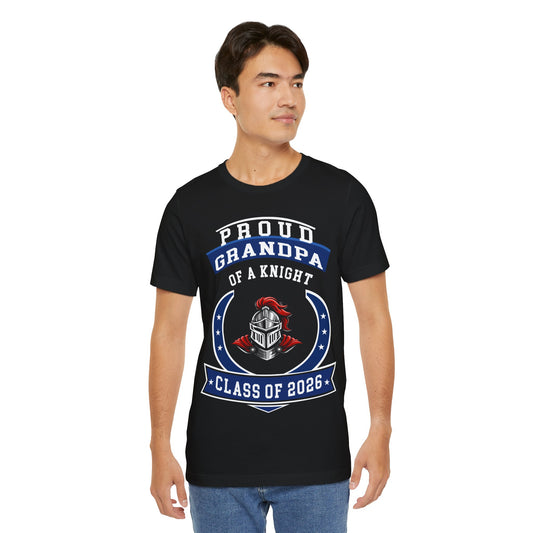 Proud Grandpa of a Knight Class of 2026 T-Shirt