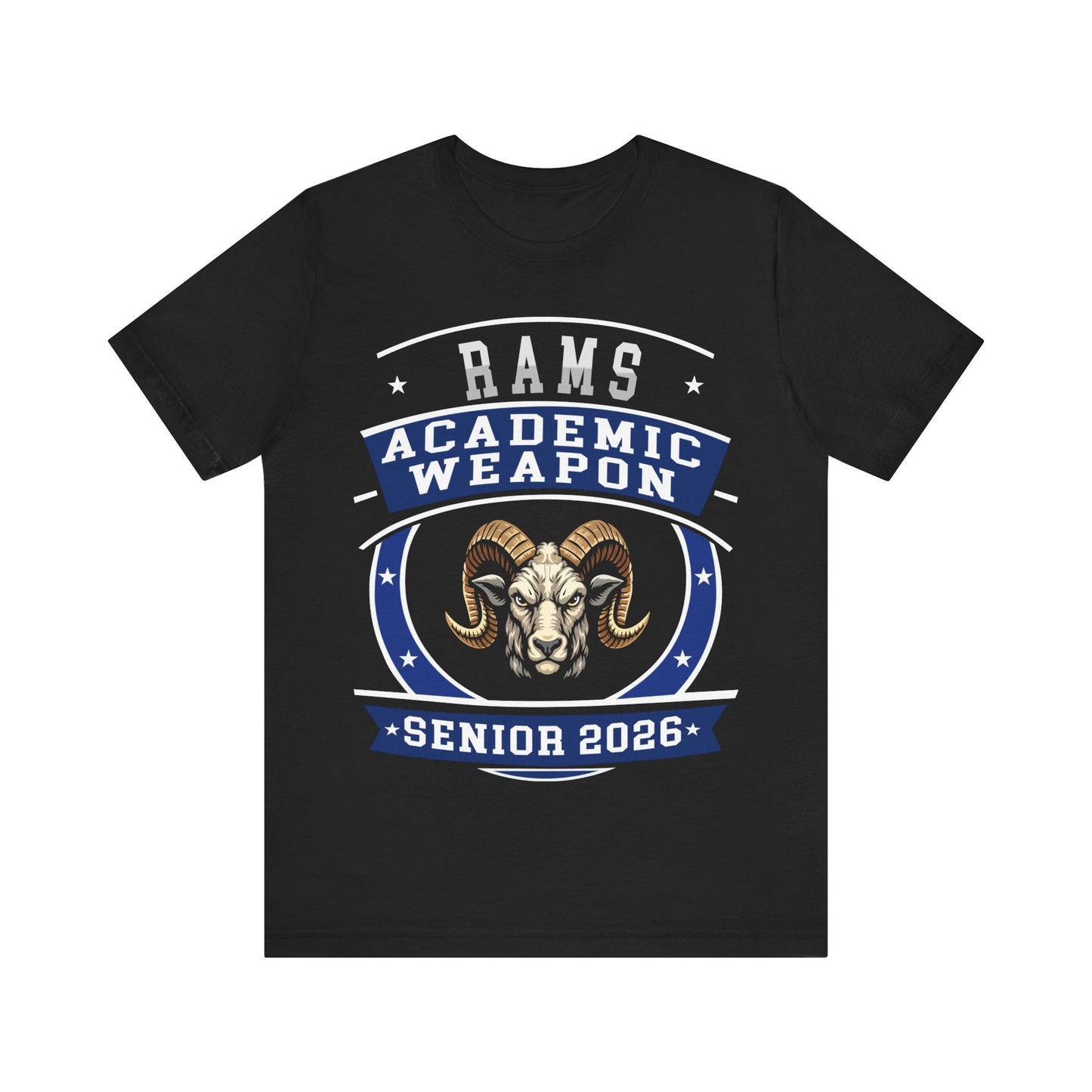 Ram Senior 2026 Shirt – Academic Weapon Graduation Tee