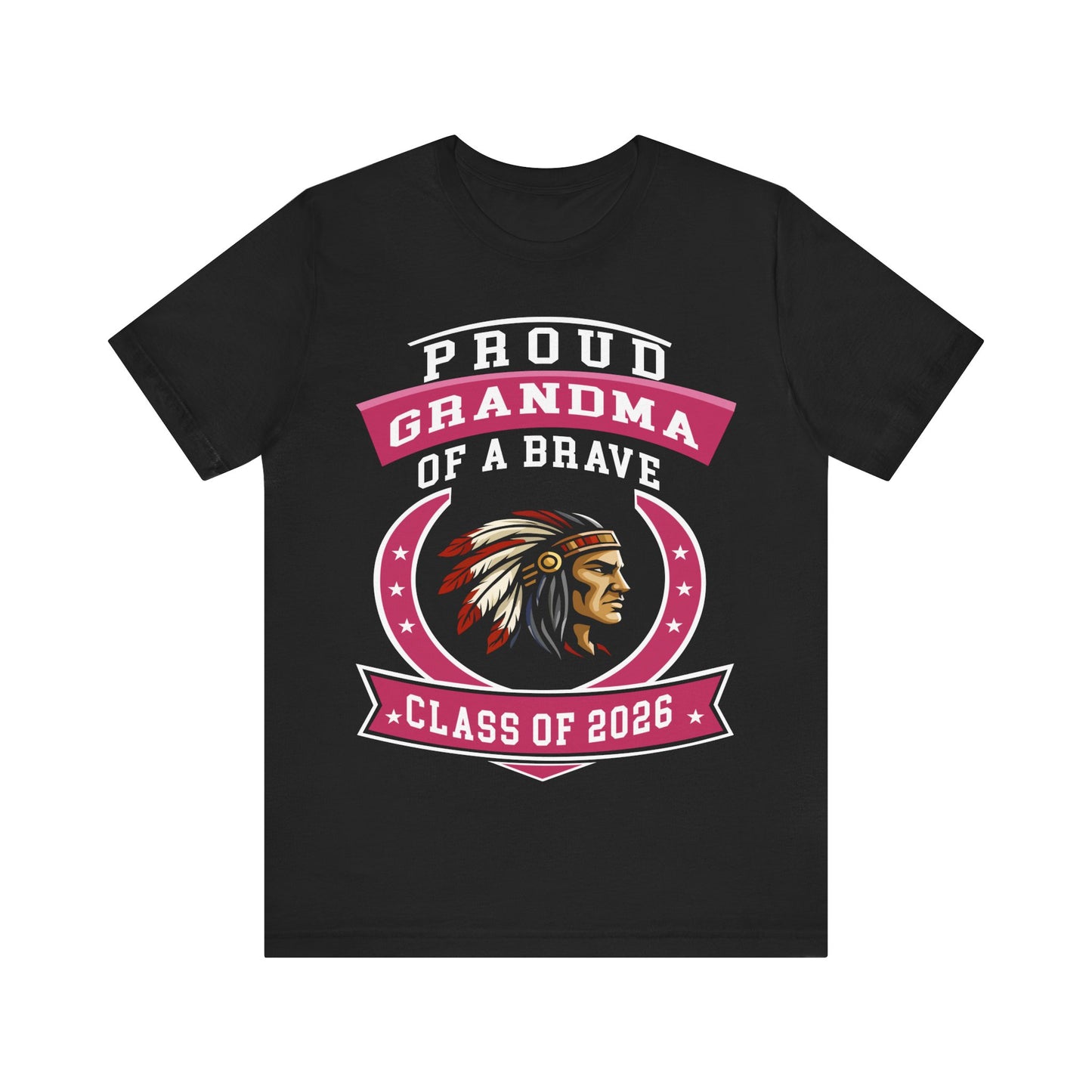 Proud Grandma of a Brave – Class of 2026 Graduation Shirt