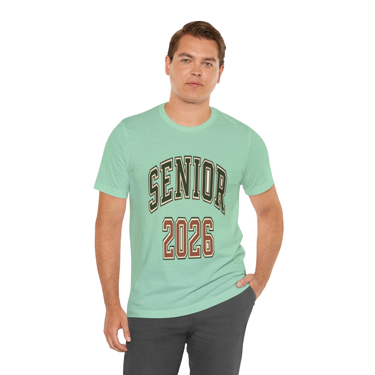 Senior 2026 T-Shirt — Retro Collegiate Graduation Tee