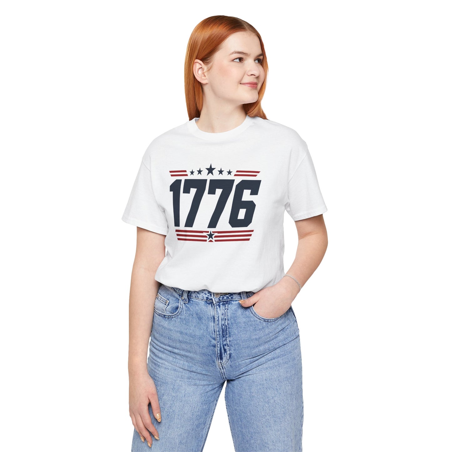 1776 Patriotic Tee — American Independence Flag Graphic Shirt