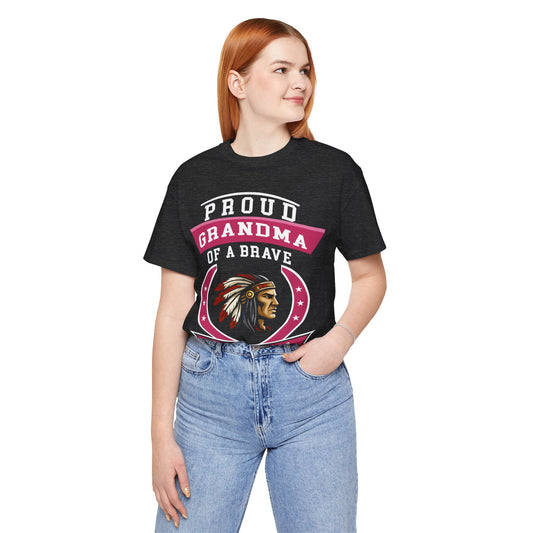 Proud Grandma of a Brave – Class of 2026 Graduation Shirt