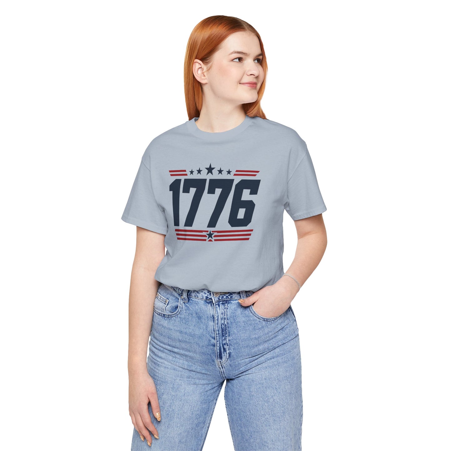1776 Patriotic Tee — American Independence Flag Graphic Shirt