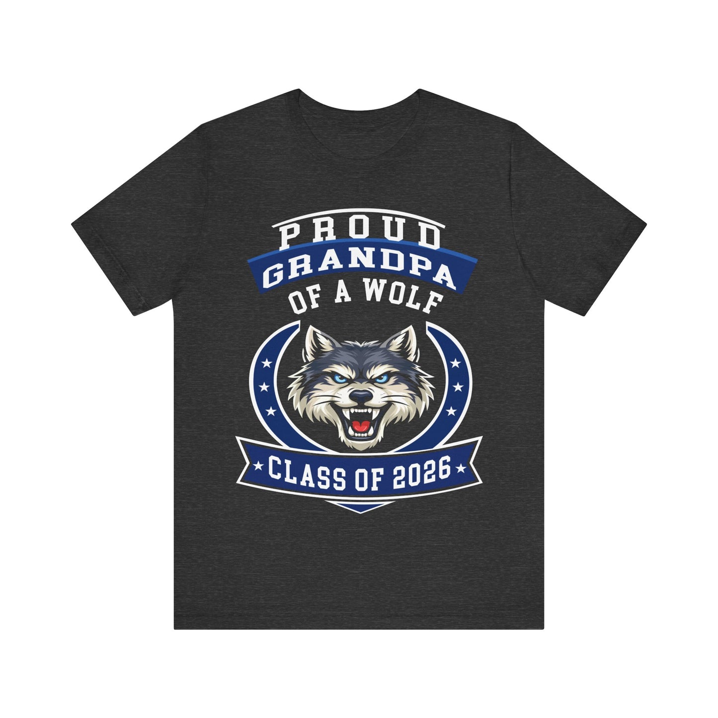 Proud Grandpa of a Wolf Class of 2026 T-Shirt