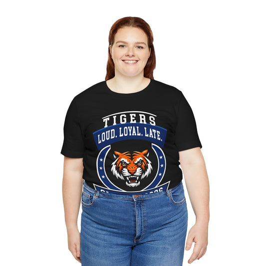 Loud, Loyal & Late — Tigers Senior Spirit Tee (Class of 2026)