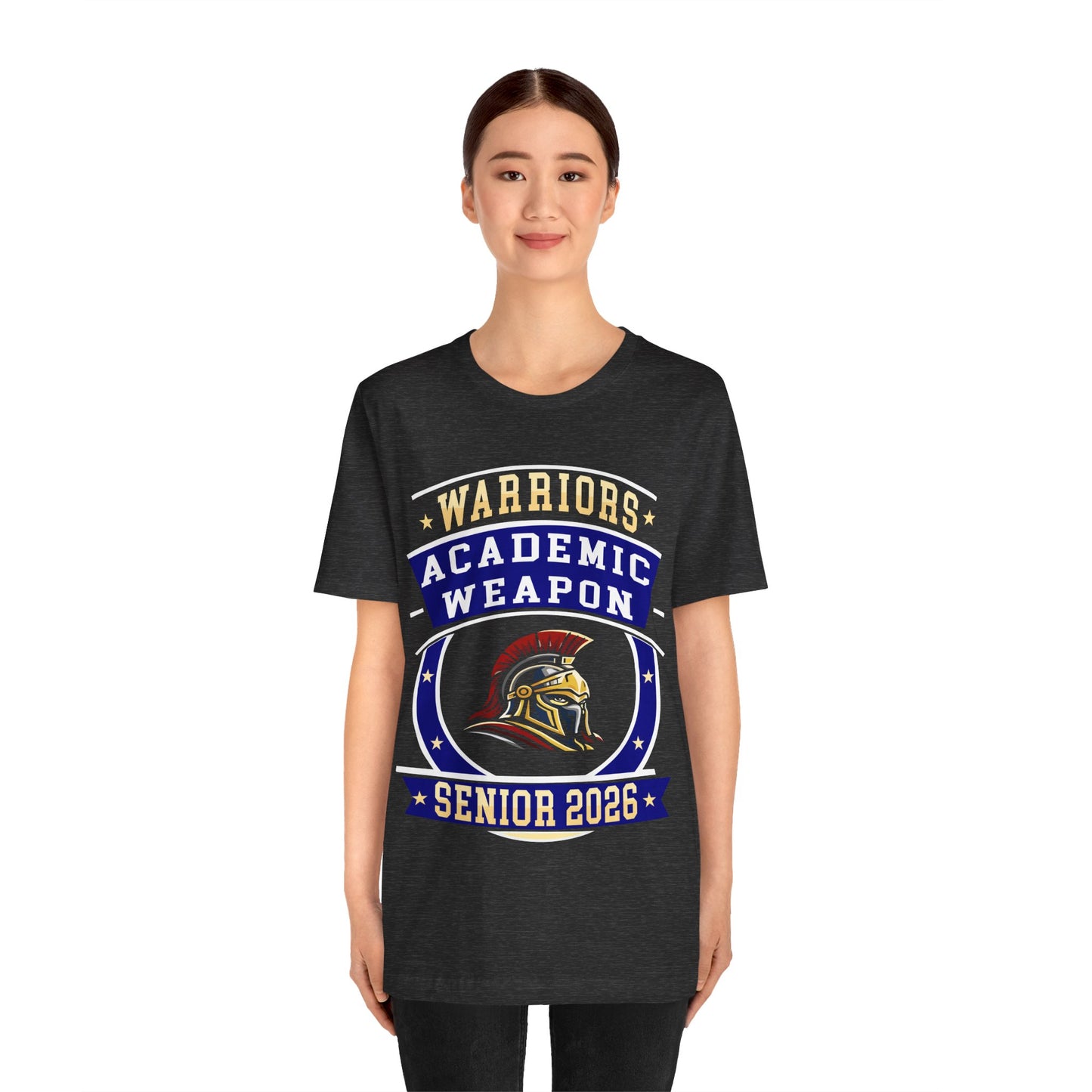 Warrior Senior 2026 Shirt – Academic Weapon Graduation Tee