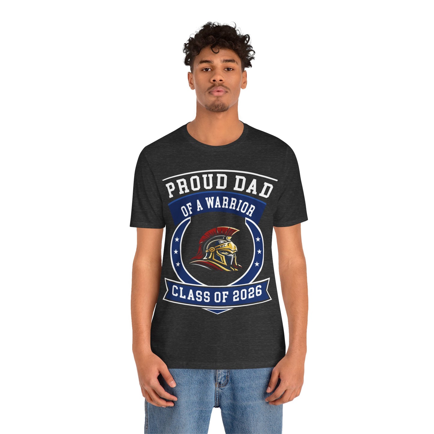 Proud Dad of a Warrior – Class of 2026 Graduation Shirt