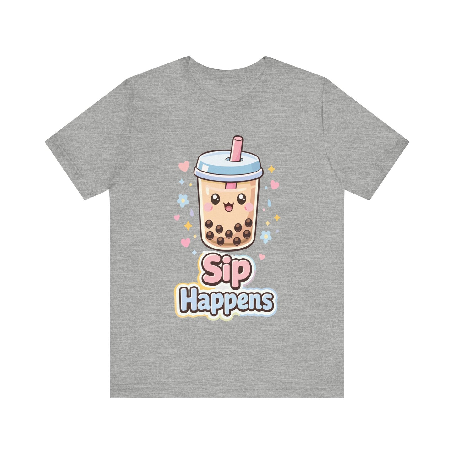 Bubble Tea T-Shirt — Cute “Sip Happens” Boba Tee