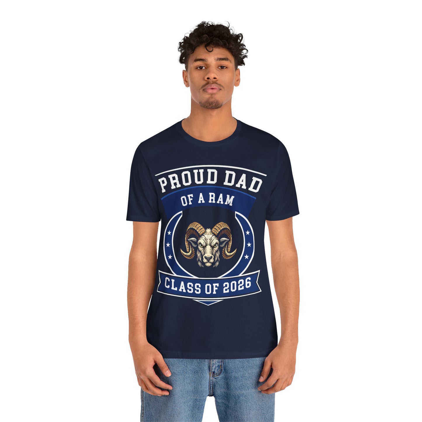 Proud Dad of a Ram – Class of 2026 Graduation Shirt