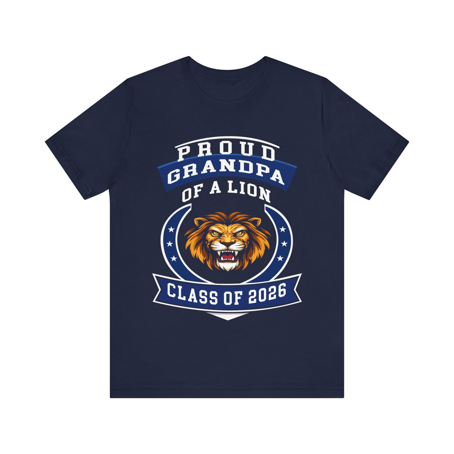 Proud Grandpa of a Lion Tee (Class of 2026)