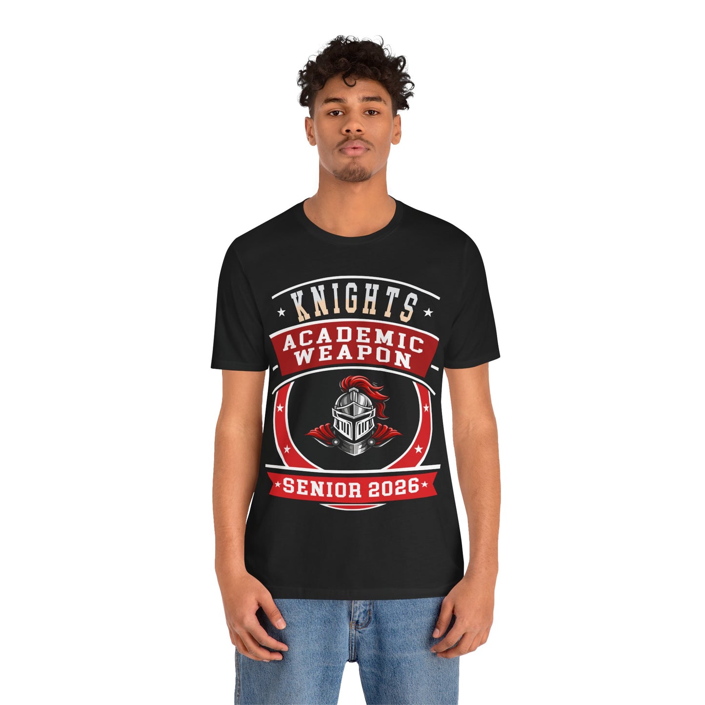 Knight Senior 2026 Shirt – Academic Weapon Graduation Tee