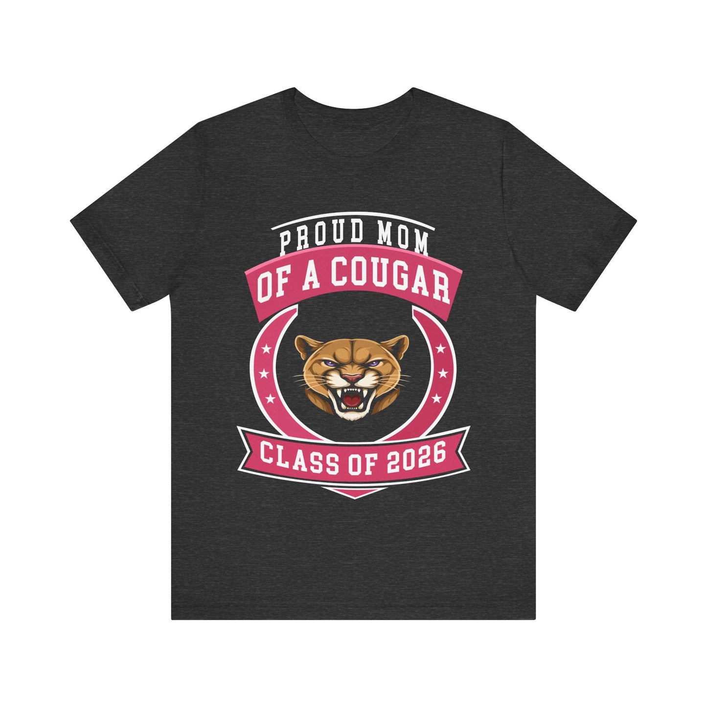 Proud Mom of a Cougar – Class of 2026 Graduation Shirt