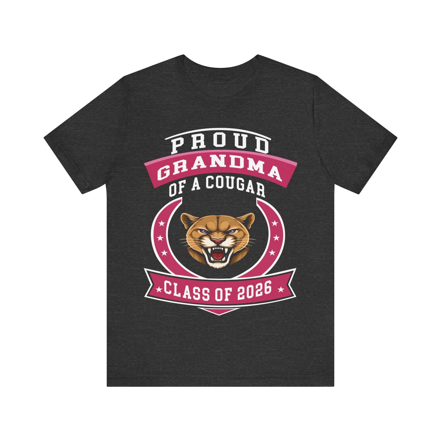 Proud Grandma of a Cougar – Class of 2026 Graduation Shirt