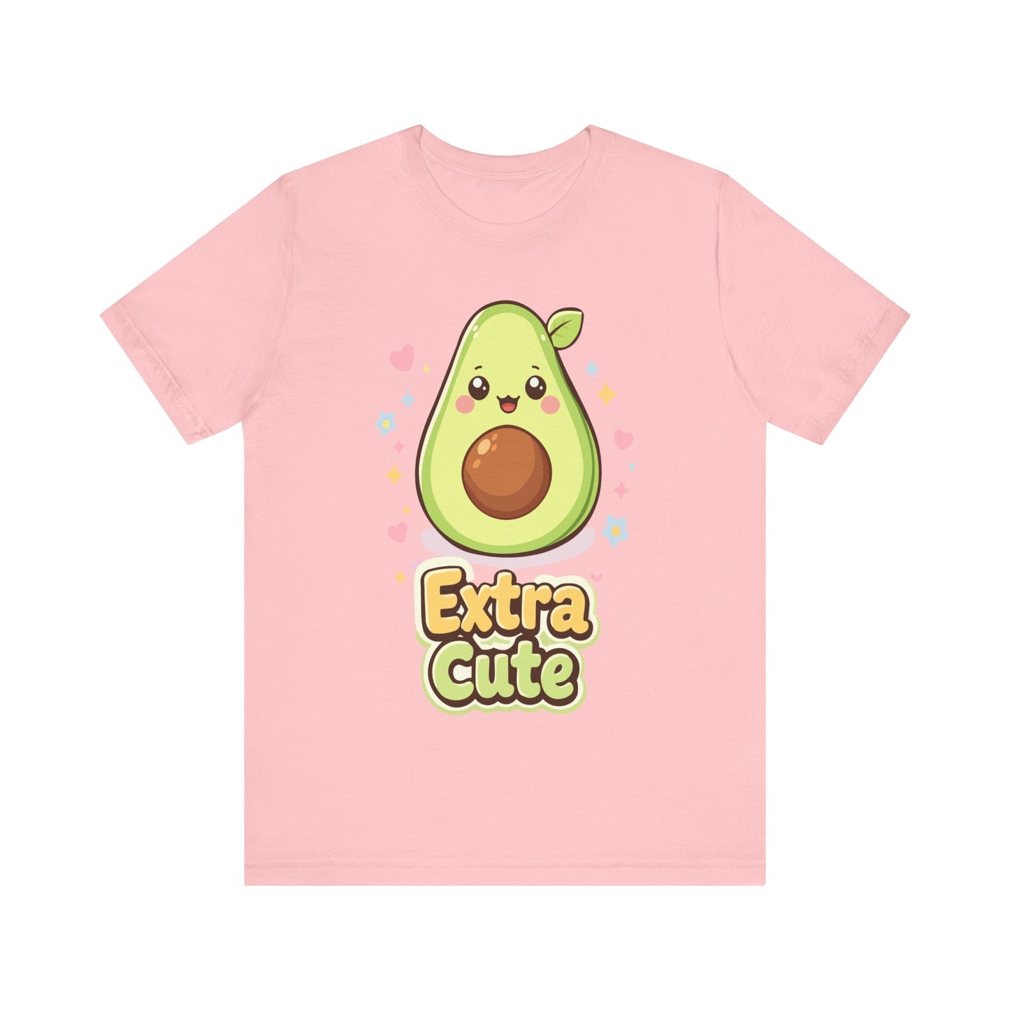 Extra Cute Avocado T-Shirt — Kawaii Fruit Graphic Tee