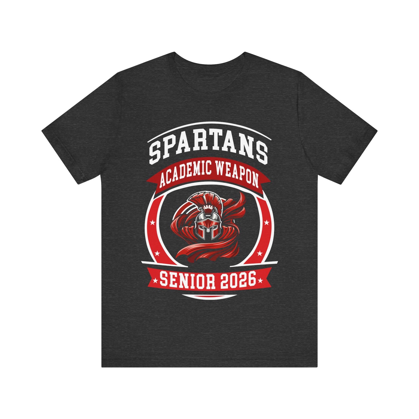 Spartans Senior 2026 Shirt – Academic Weapon Graduation Tee
