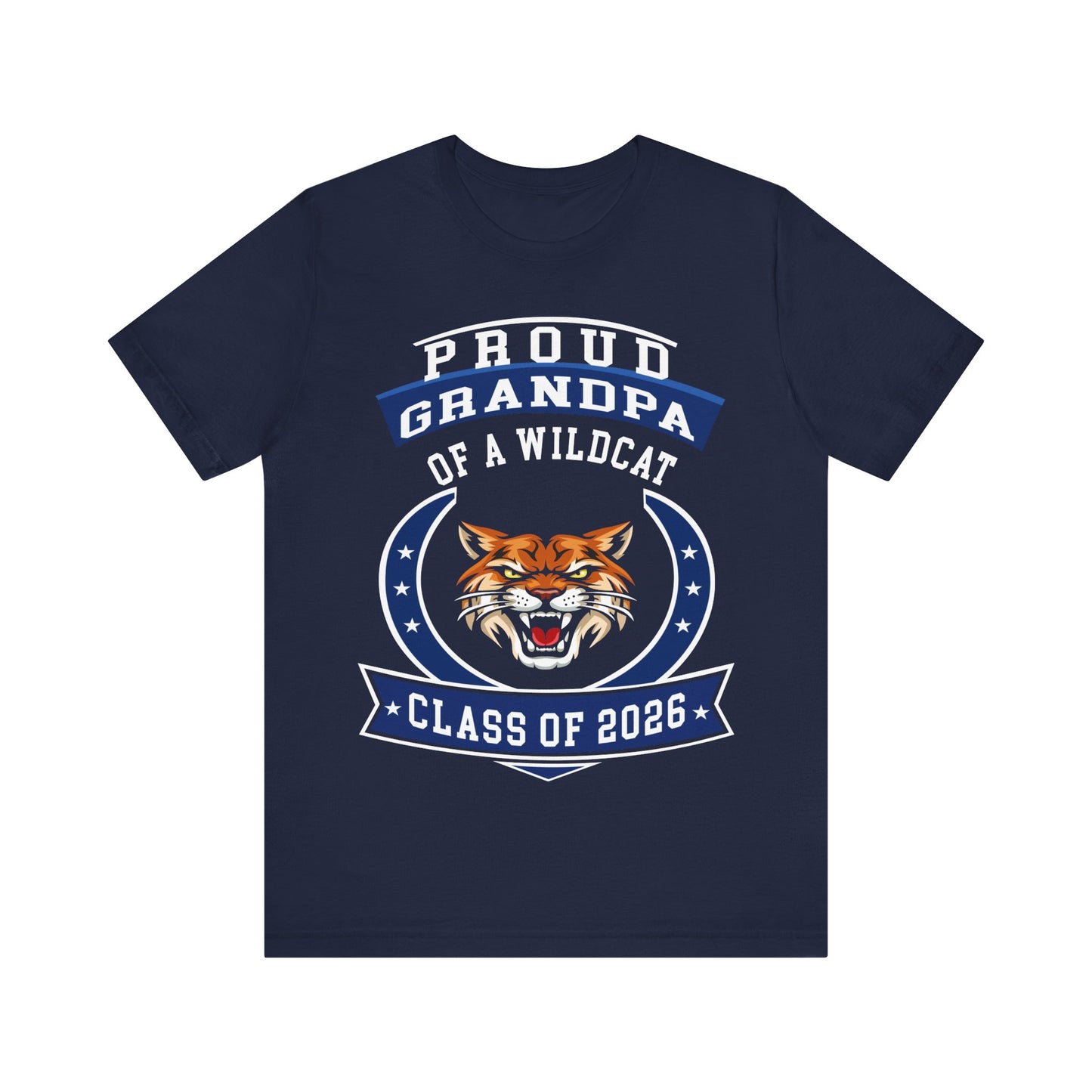 Proud Grandpa of a Wildcat – Class of 2026 Graduation Shirt